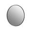 Essential 32" round framed mirror