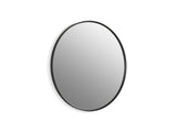 Essential 32" round framed mirror
