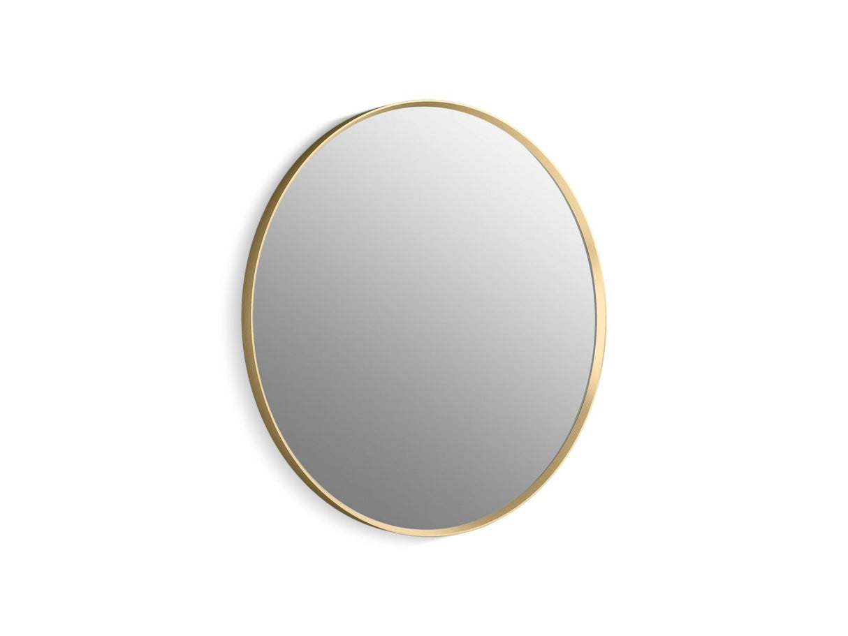 Essential 32" round framed mirror