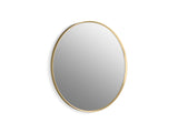 Essential 32" round framed mirror