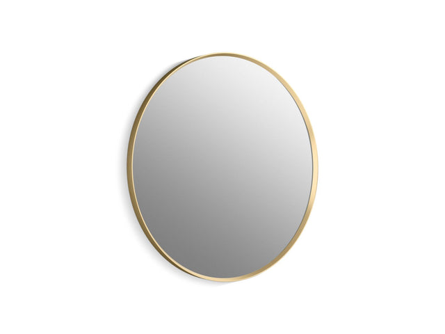 Essential 32" round framed mirror