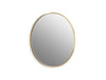 Essential 32" round framed mirror
