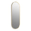 Essential 22" x 60" capsule framed mirror