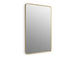 Essential 30" x 45" rectangular framed mirror
