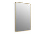 Essential 30" x 45" rectangular framed mirror