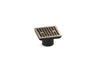 Clearflo Square brass tile-in shower drain (drain body not included)