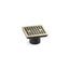 Clearflo Square brass tile-in shower drain (drain body not included)
