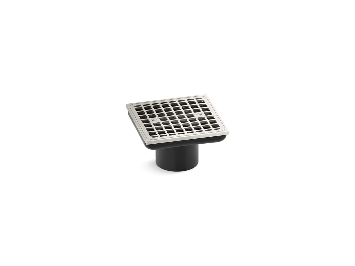 Clearflo Square brass tile-in shower drain (drain body not included)