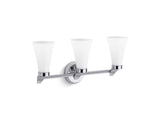 Simplice™ Three-light sconce