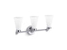 Simplice™ Three-light sconce