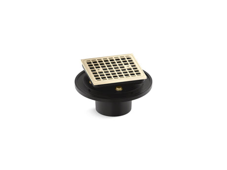 Clearflo Square brass tile-in shower drain
