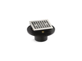Clearflo Square brass tile-in shower drain