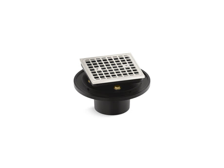 Clearflo Square brass tile-in shower drain