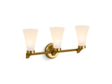 Simplice™ Three-light sconce