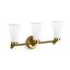 Simplice™ Three-light sconce