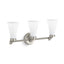 Simplice™ Three-light sconce