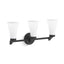 Simplice™ Three-light sconce