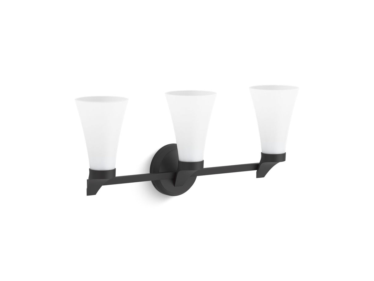 Simplice™ Three-light sconce