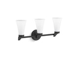 Simplice™ Three-light sconce