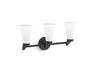 Simplice™ Three-light sconce