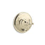 Artifacts® Rite-Temp® valve trim with push-button diverter and cross handle