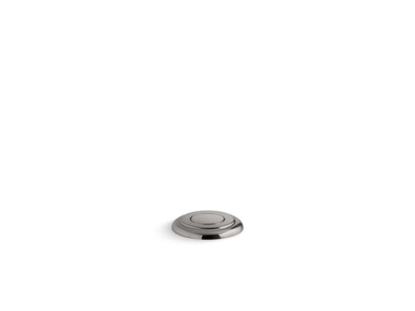 Garbage disposal air switch button