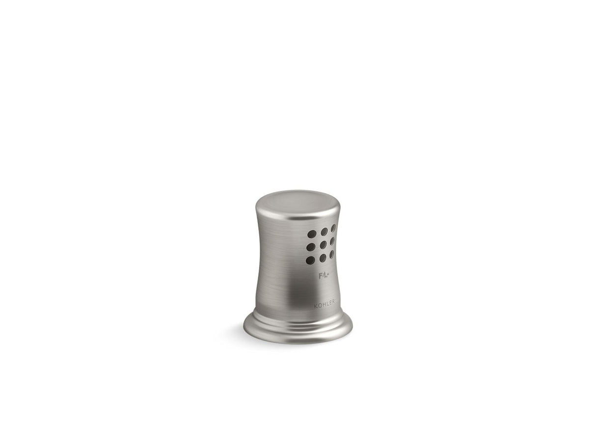 Air gap cover with collar