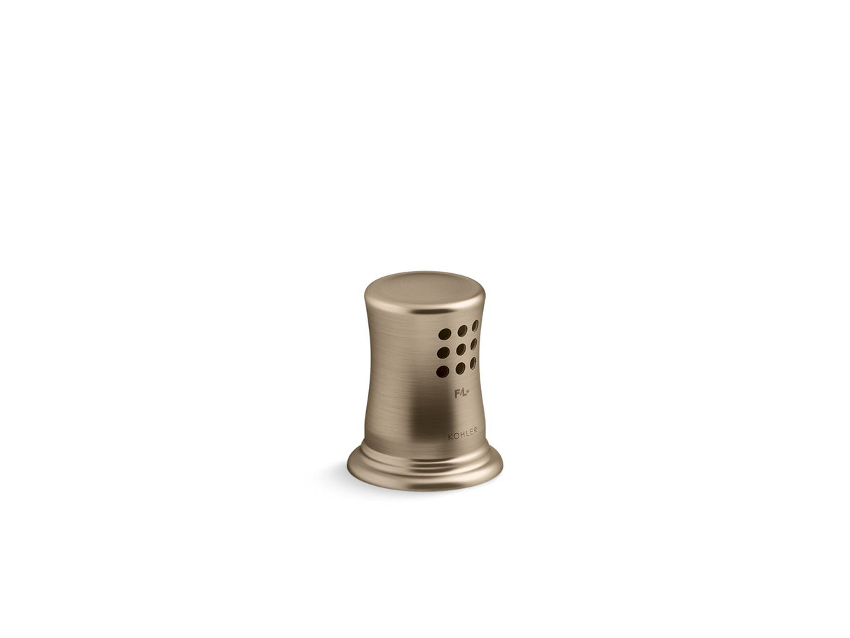 Air gap cover with collar