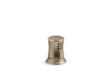 Air gap cover with collar