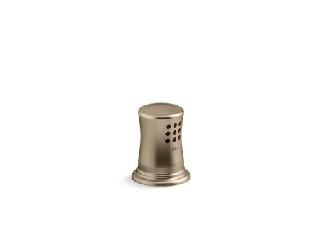 Air gap cover with collar