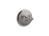 Artifacts® MasterShower® temperature control valve trim with cross handle