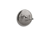 Artifacts® MasterShower® temperature control valve trim with cross handle