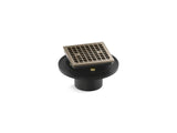 Clearflo Square brass tile-in shower drain