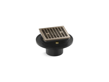 Clearflo Square brass tile-in shower drain