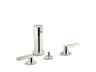 Composed® Widespread bidet faucet with lever handles