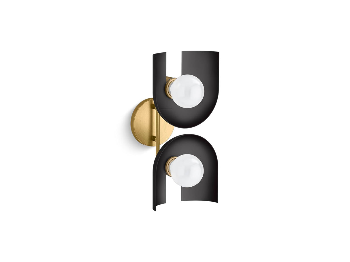 Jabot® Two-light sconce