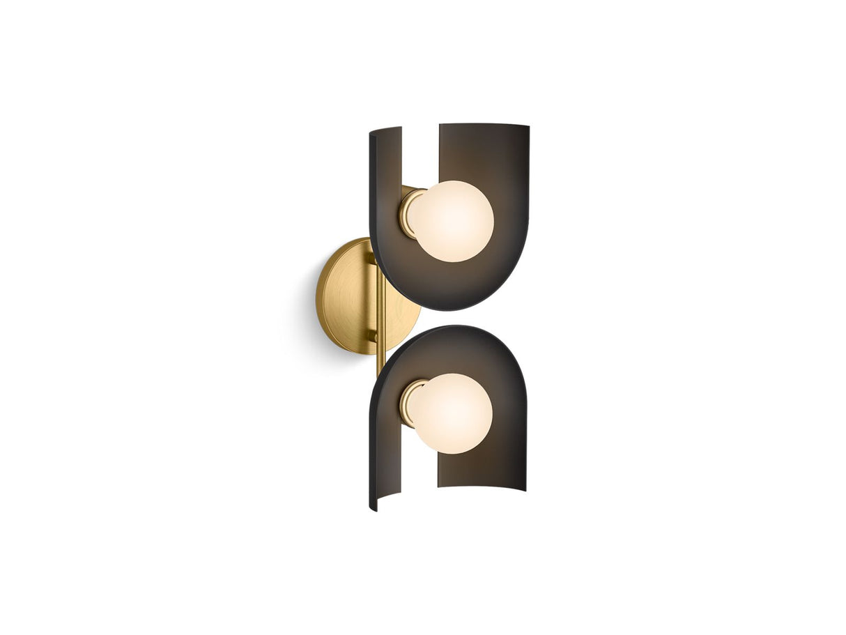 Jabot® Two-light sconce