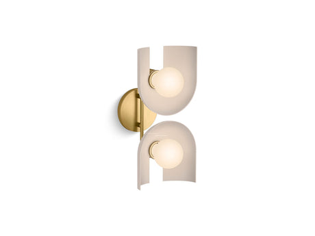 Jabot® Two-light sconce