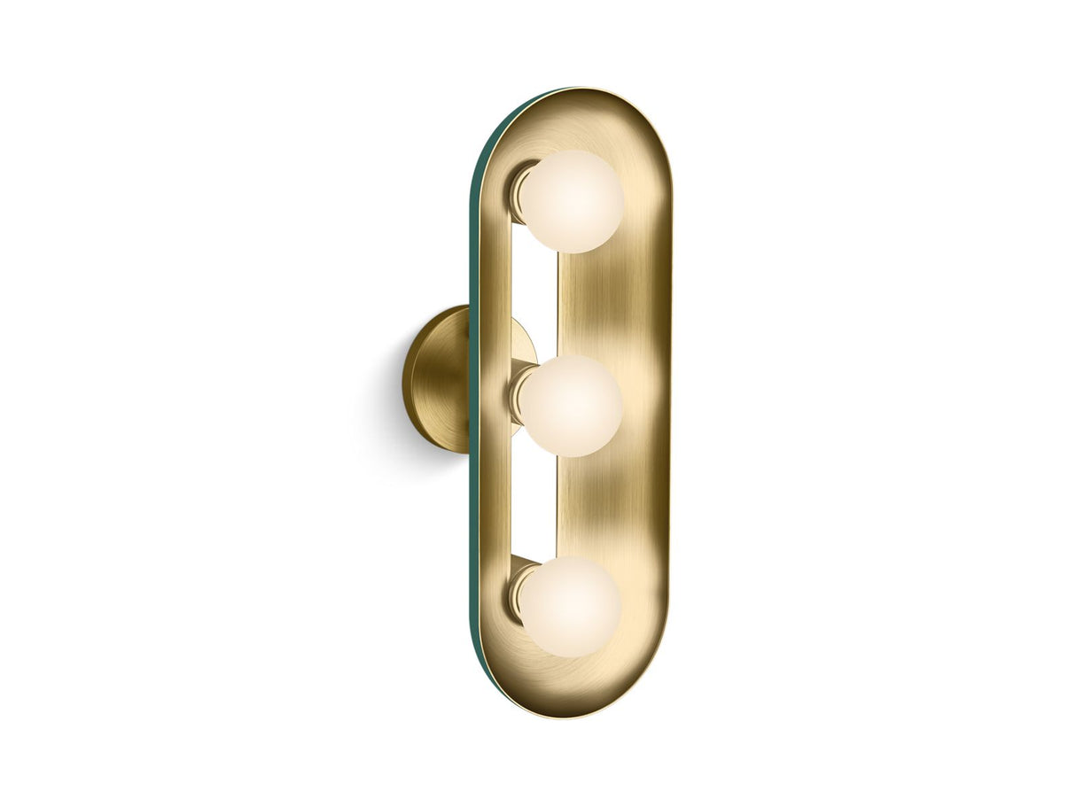 Jabot® Three-light sconce