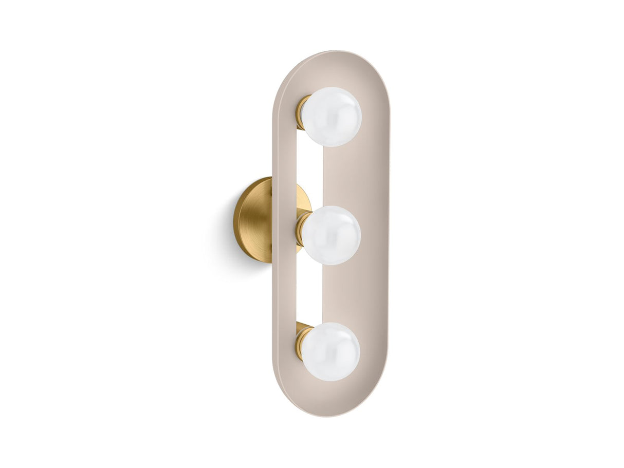 Jabot® Three-light sconce