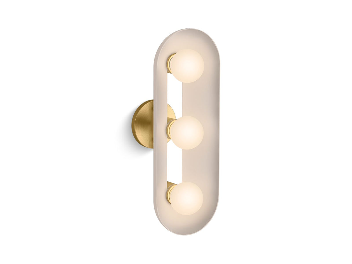 Jabot® Three-light sconce