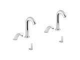 Oblo™ Curve Touchless lavatory faucets and soap dispensers for Constellation™ lavatory system, 0.5 gpm