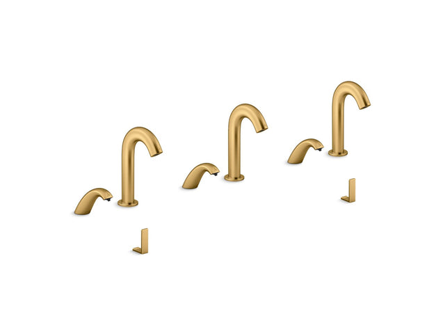 Oblo™ Curve Touchless lavatory faucets and soap dispensers for Constellation™ lavatory system, 0.5 gpm