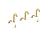 Oblo™ Curve Touchless lavatory faucets and soap dispensers for Constellation™ lavatory system, 0.5 gpm