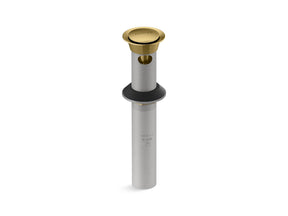 Clicker drain with overflow