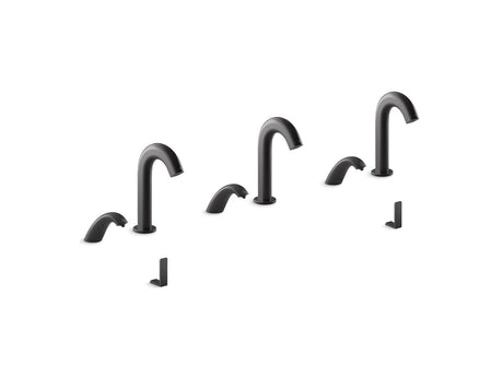 Oblo™ Curve Touchless lavatory faucets and soap dispensers for Constellation™ lavatory system, 0.5 gpm