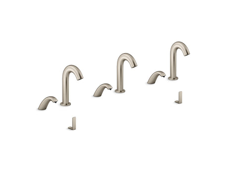 Oblo™ Curve Touchless lavatory faucets and soap dispensers for Constellation™ lavatory system, 0.5 gpm