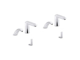 Kumin® Curve Touchless lavatory faucets and soap dispensers for Constellation™ lavatory system, 0.5 gpm