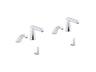 Kumin® Curve Touchless lavatory faucets and soap dispensers for Constellation™ lavatory system, 0.5 gpm
