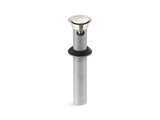 Clicker drain with overflow